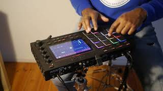 David Fingers Haynes on the mpc live - Water finds it's level