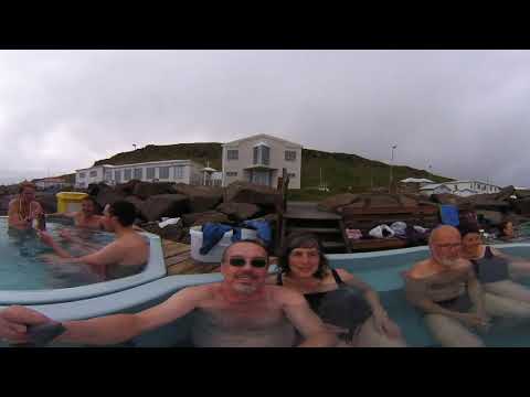 360 Drangsnes Hot Pots — Drangsnes Hot Pots, Iceland — video poster