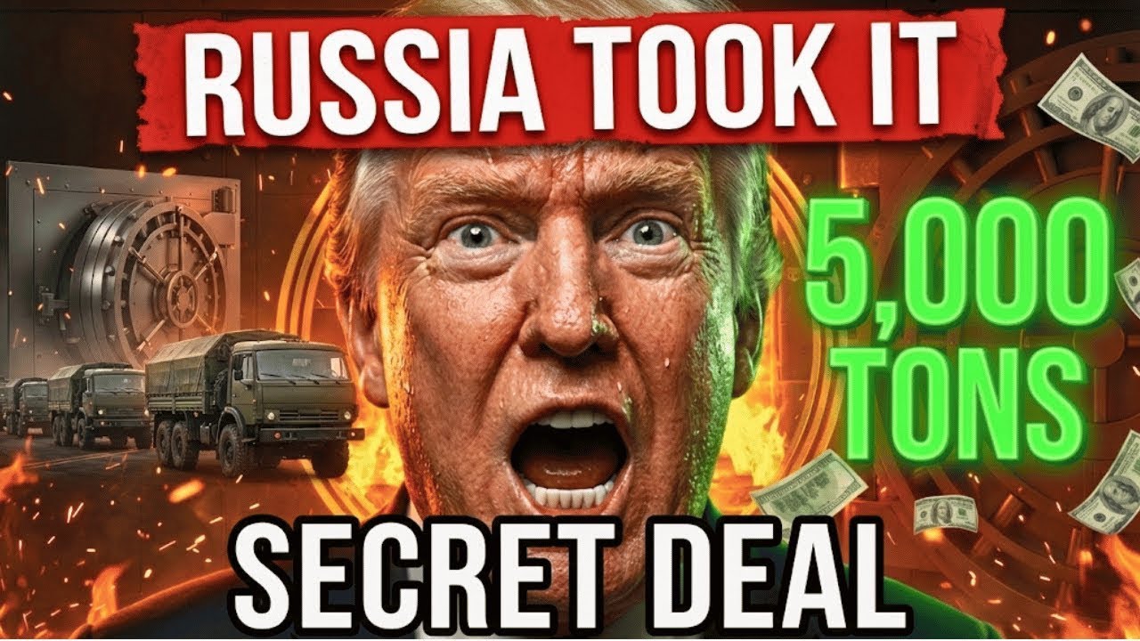 IT’S GONE: Russia’s Secret 5,000-Ton Deal That Could Shake Global Markets