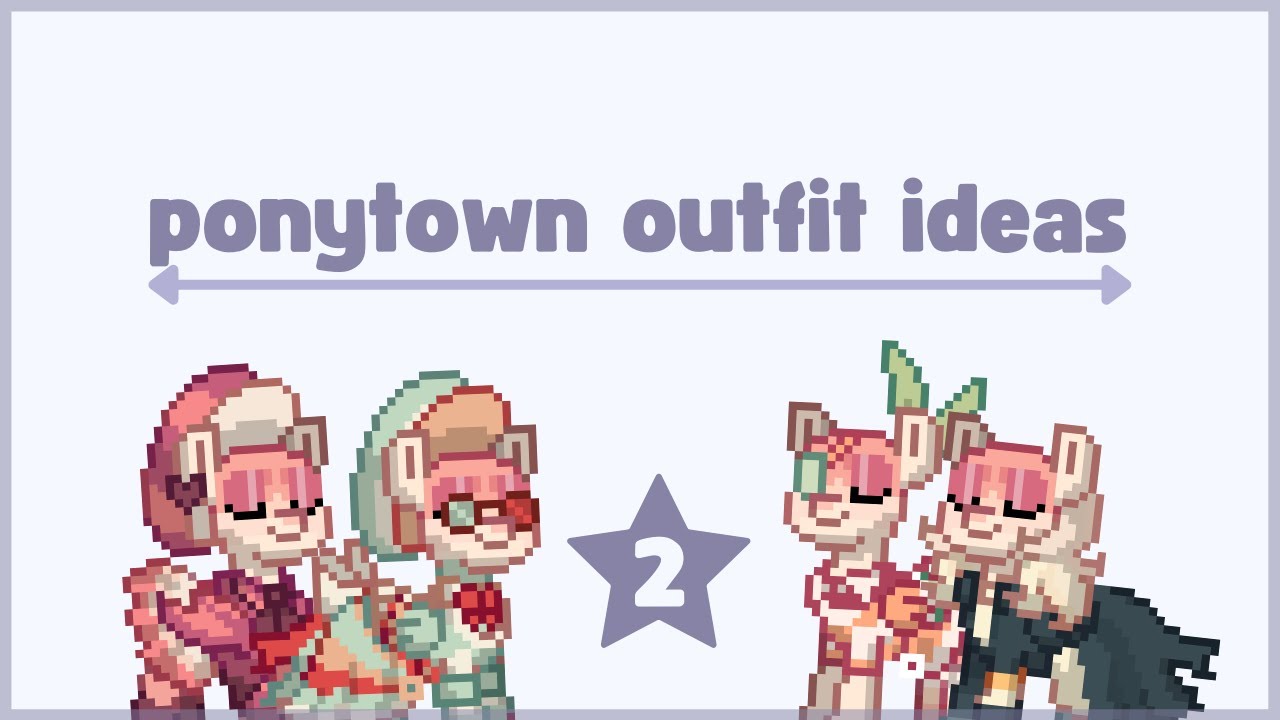 5 ponytown outfit ideas﹒ read pinned - YouTube