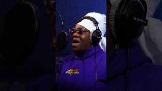 When Queen Omega Recording A Powerfull Dubplate For Irie Ites Sound