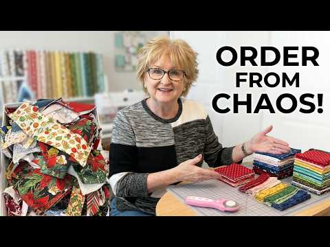 Is Your Scrap Stash Out of Control? Try this. #sewing #organization