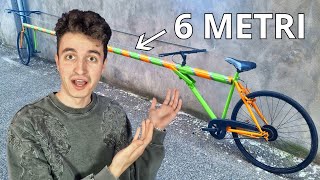 COSTRUISCO UNA BICI LUNGA 6 METRI (Ep.2/2)