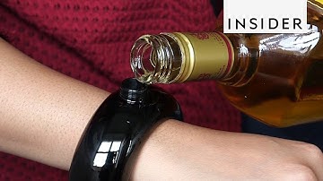 This Bracelet is Actually a Flask