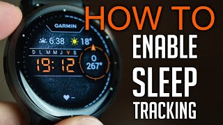 How to Enable Sleep Tracking on Garmin Venu 3 screenshot 4