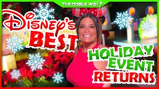 Disney's BEST Christmas Event Returns! Epcot Festival of the Holidays 2023