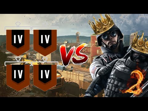 4 Coppers vs. 1 Champion and 1 Platinum REMATCH | Rainbow Six Siege ...