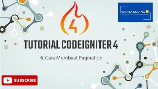 Tutorial Codeigniter 4 || 6. Cara Membuat Pagination