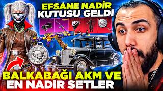 BALKABAĞI AKM ve KOLCU SETİ GERİ DÖNDÜ!! 😱 OYUNUN EN NADİR SANDIĞI EFSANE! - PUBG Mobile
