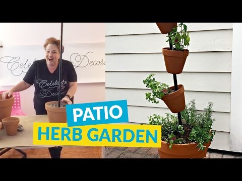 DIY Herb Garden For Your Patio! - DIY Herb Garden For Your Patio!