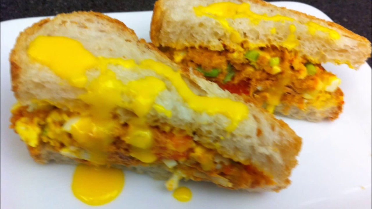 TUNA AND EGG SANDWICH YouTube