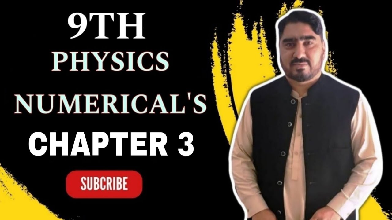 Grade 9th Physics | Numerical Chap 2 Complete Solved | Risemark Education Services | 