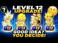 Should I Upgrade ALL Super Characters to Level 12 Should I Upgrade ALL Super Characters to Level 12