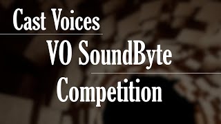 CastVoices SoundByte Competition @MariusOberholster