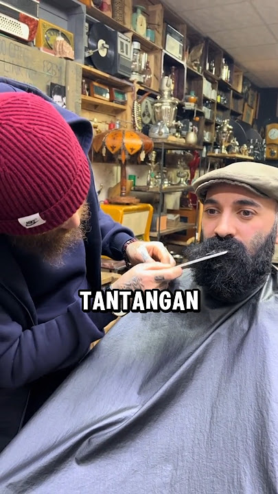 Thick Beards Are Confusing, This Barber Has A Genius Solution!