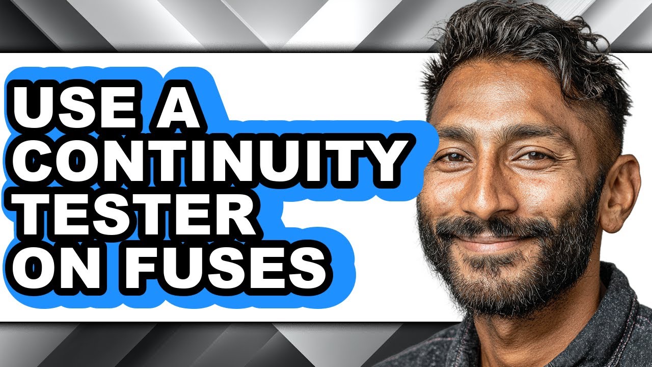 How to Use a Continuity Tester on Fuses - Step by Step - YouTube
