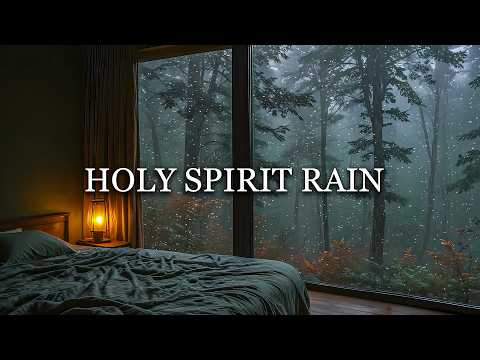 IN HIS PRESENCE - Soft Christian Soaking Worship with Rain for Prayer, Deep Sleep & Devotion