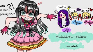 Download lagu Muichiro becomes an idol for 1 day! (Oshi No Ko) | Demon Slayer Gacha