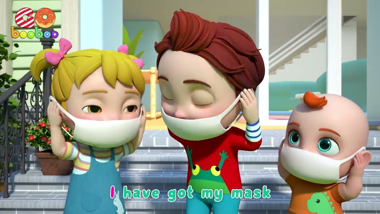 GoBooBoo Mask Doo Doo Doo!  Nursery Rhymes 