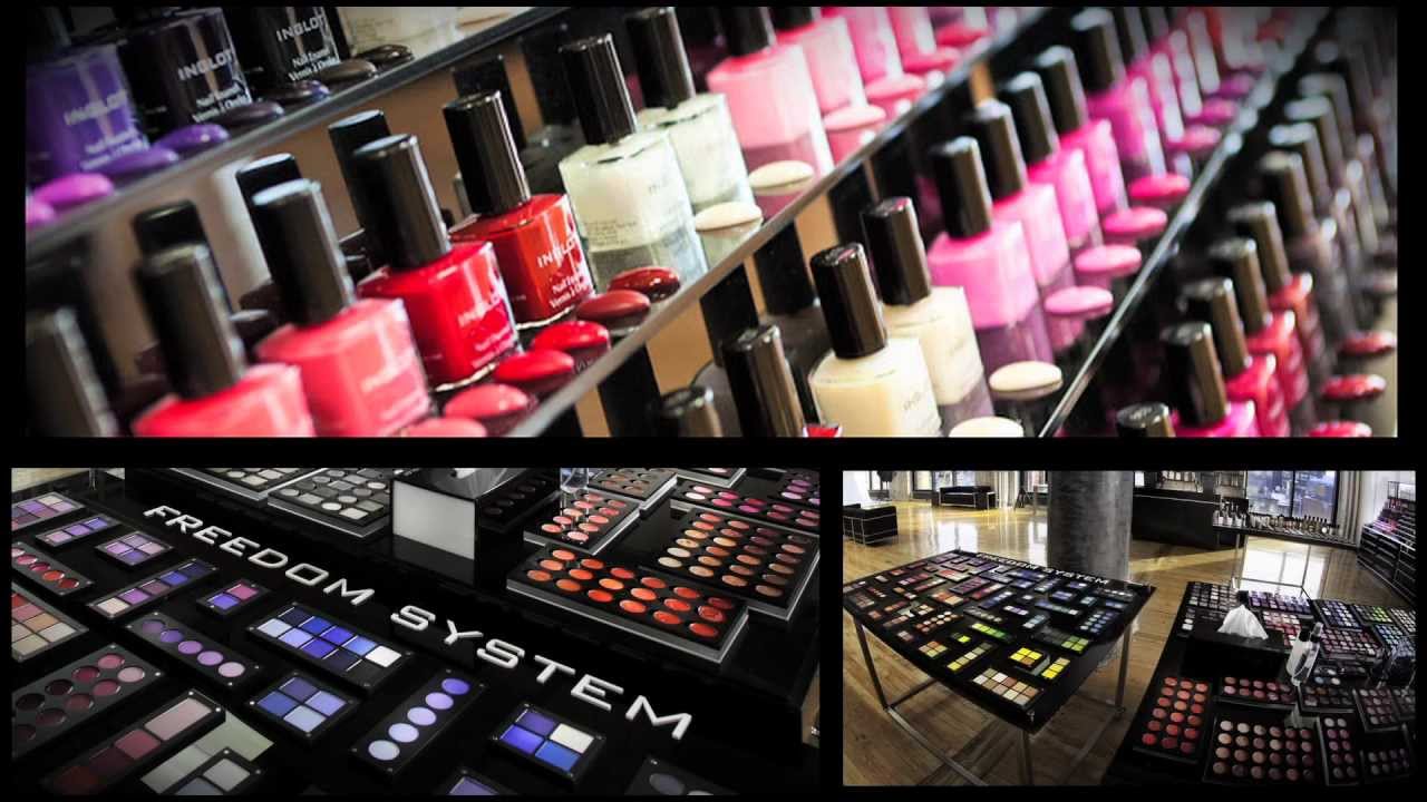 INGLOT Freedom System Rainbow Eye Shadow Apllication