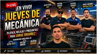 🔥 Jorge Ordoñez EN VIVO | Talleres, Diagnóstico y Negocio Automotriz