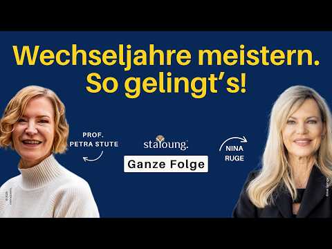 Wechseljahre & Hormone – Fakten statt Mythen mit Prof. Petra Stute & Nina Ruge