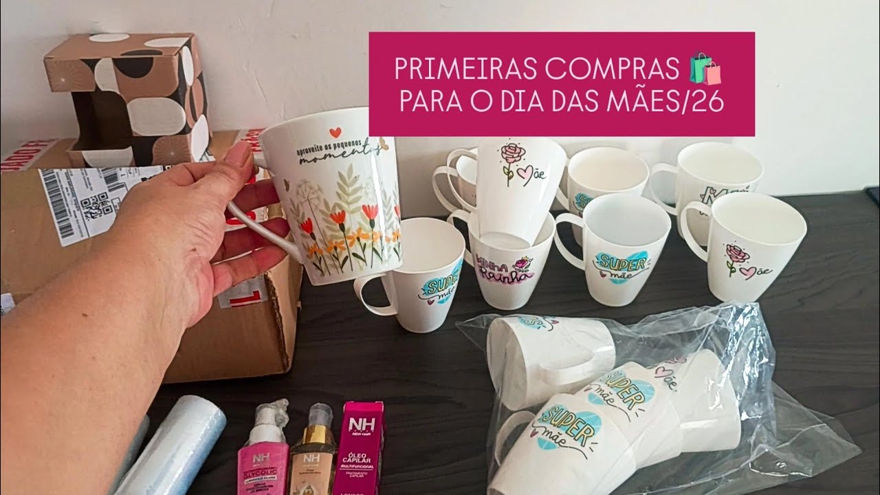 PRIMEIRAS COMPRAS 🛍️ PARA O DIA DAS MÃES/ 26 