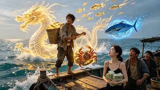 Poor fisherman's DRAGON CLONE gives him sea vision and turns him from nobody to ocean billionaire!