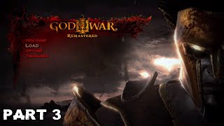 God of War 3 Remastered Walkthrough Part 3|Hades Boss Battle|Hard Mode|Hades Helm ~ NO COMMENTARY