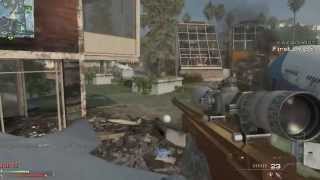 Call of Duty MW3 longest sickest quickscope shot