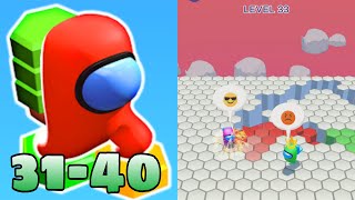 Coloring Guys io: Run and Paint Game Offline - Level 31-40 ❥ screenshot 5
