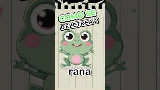 @BurriKiKi deletrea Rana - Burrikiki estimular lenguaje en niños pequeños #burrikiki