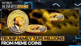 Crypto Now Among Largest Sources Of Trump Family Wealth | World Business Watch | WION