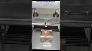 How to Embed Heat Pipes into a Heat Sink: Flattening Machine