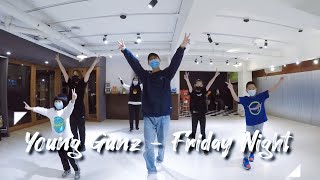 【DANZZUP LE限定班】Young Gunz - Friday Night / 嚇否兄弟.小華老師 (週六班) / 鬼步基礎班