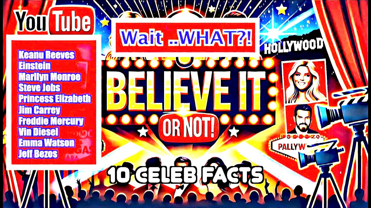 Wait… WHAT?! 10 Hilarious Facts About Celebs That Sound Totally Made Up!