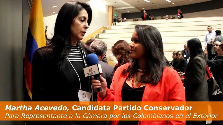 Martha Acevedo, Candidata Conservadora para Repres...