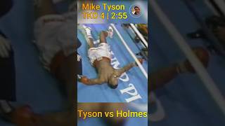 Mike Tyson vs Larry Holmes #shorts #boxinglegends #tyson #holmes