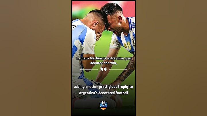 Argentina Wins Copa America in Nail-Biting 1-0 Match Against Colombia