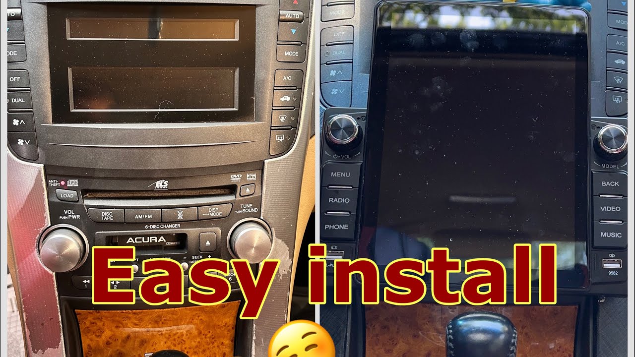 How to install Android 11 on an Acura TL 2004 - YouTube