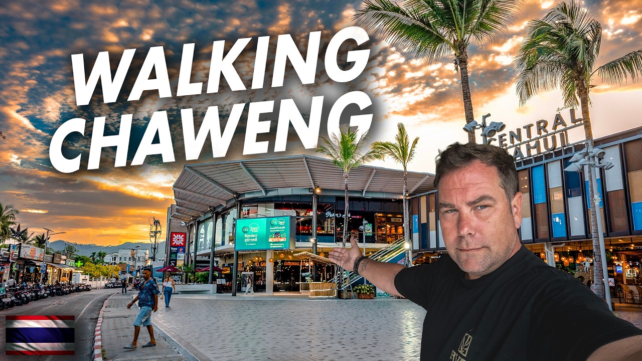 Chaweng in the Off-Season - What It's REALLY Like | Koh Samui Raw Walk