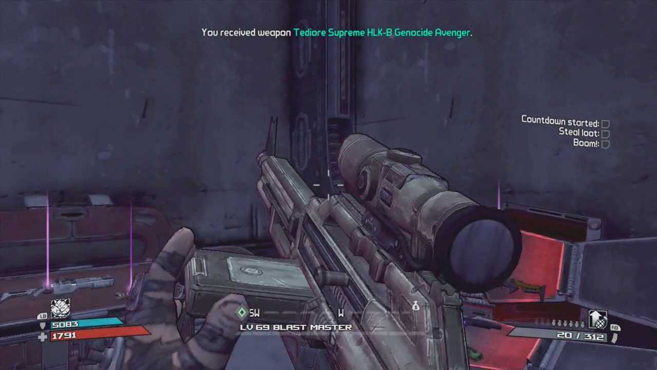 Borderlands Pearl Drop from Armory #2