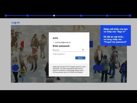 How to activate your UTS webmail (Vietnamese subtitles)