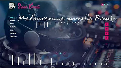 Madhuvarna Poovalle New Version Remix | Sinan Karadi