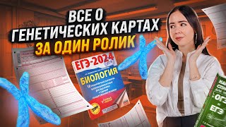 ВСЕ О ГЕНЕТИЧЕСКИХ КАРТАХ В ЕГЭ