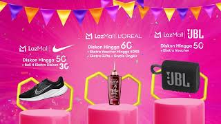 Ada yang ultah & bagi-bagi diskon brand kesayangan! Check Lazada Birthday Sale sekarang!