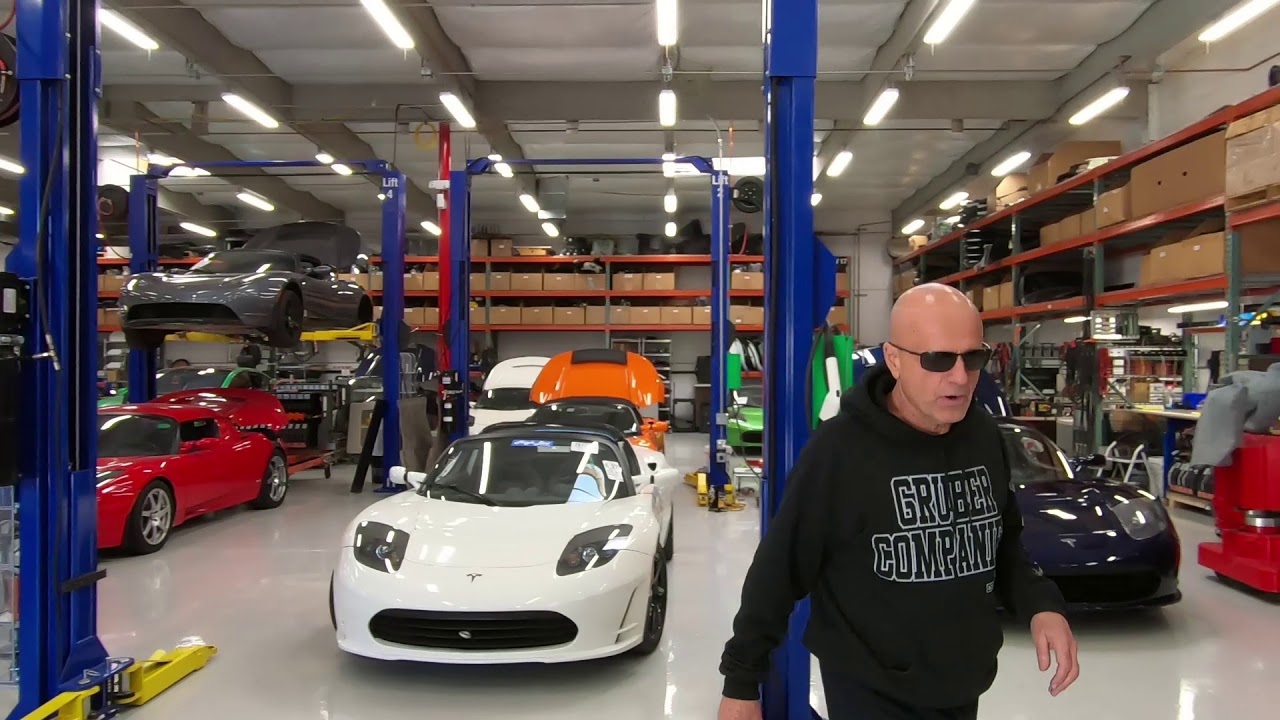 The Only Carbon Fiber Tesla Roadster Gruber Motor Company YouTube