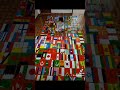 Banderas del mundo pintado a mano por joseph de 6 a&ntilde;os, #SHORTS #SUSCRIBETE #BANDERAS