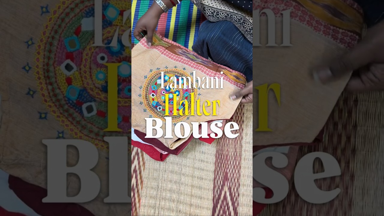 Lambani Work Pure Cotton Sleeveless Blouse Collection Kolkata | Rupkatha 