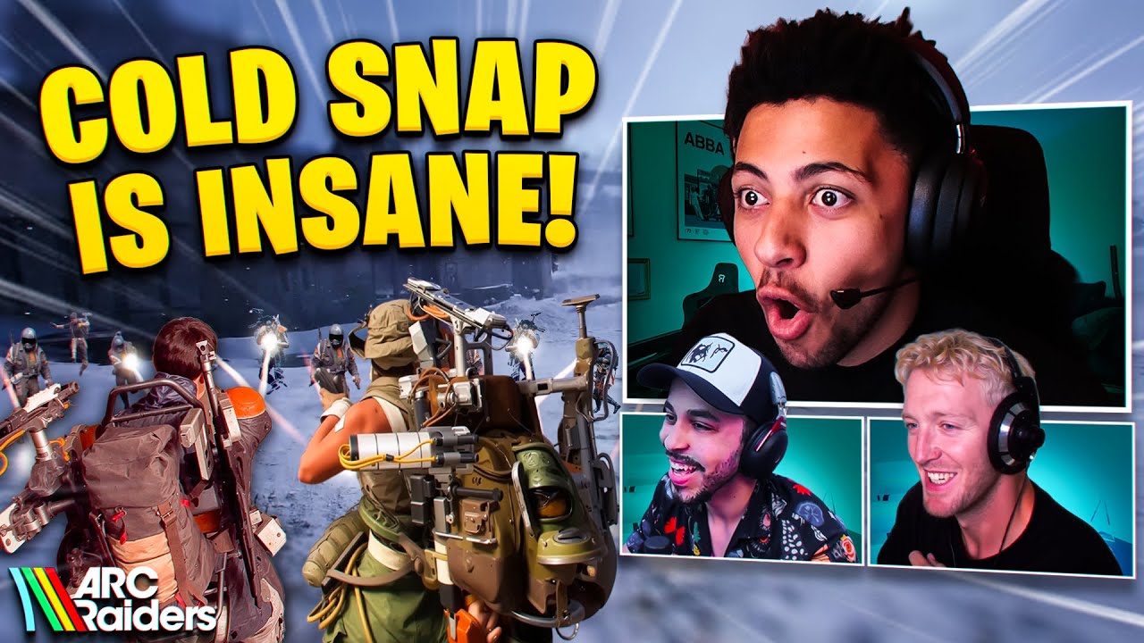 INSANE PVP Fights on the Cold Snap event in ARC Raiders! (w/ Tfue & Hamlinz)
